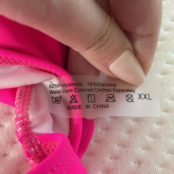 NWoT Rorcie Cut-Out Tummy Controlled One Piece Swimsuit XXL - Picture 7 of 7